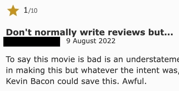 Movie review sentiment predictor